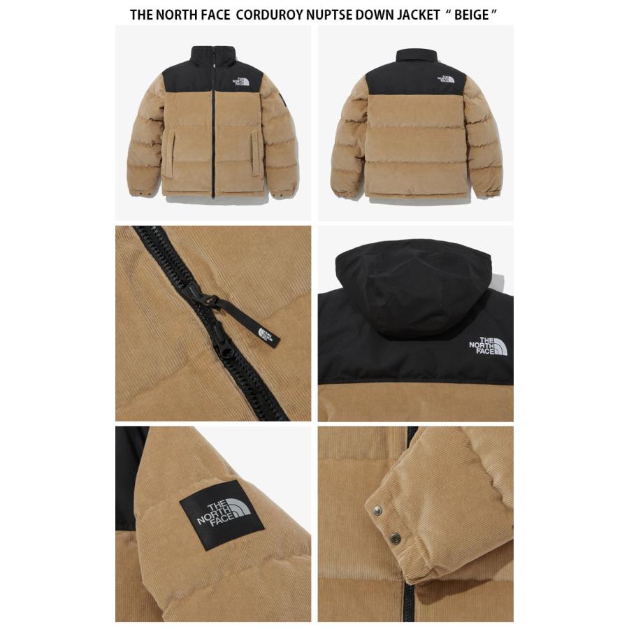 THE NORTH FACE ノースフェイス ダウンジャケット CORDUROY NUPTSE DOWN JACKET コーデュロイ ヌプシ ダウン ジャケット メンズ レディース NJ1DP55J/K/Lの画像