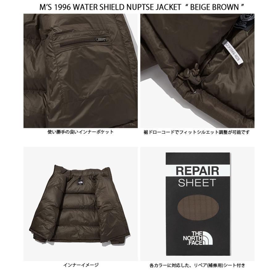 THE NORTH FACE ノースフェイス ダウンジャケット M'S 1996 WATER SHIELD NUPTSE JACKET ヌプシダウン ウォーターシールド 防水 1996ヌプシ NJ1DP76A/B/C｜snkrs-aclo｜11