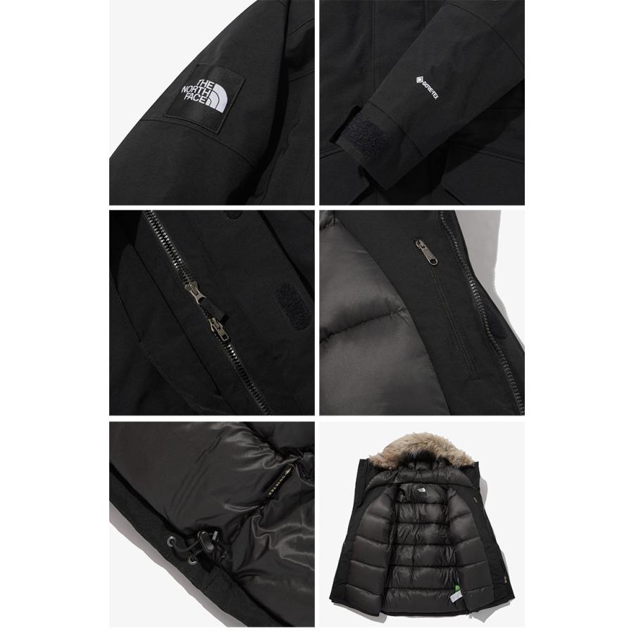 THE NORTH FACE ノースフェイス ダウンジャケット ANTARCTIC PARKA GORE-TEX BLACK アンタークティカパーカー ダウン ジャケット ゴアテックス NJ2DN75A｜snkrs-aclo｜04