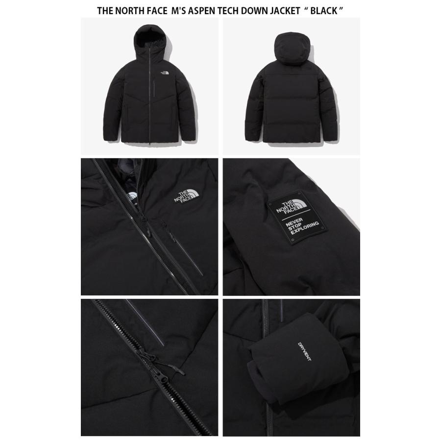 THE NORTH FACE ノースフェイス ダウンジャケット M'S ASPEN TECH DOWN JACKET アスペン テック ダウン ジャケット フード付き メンズ レディース NJ2DP65A/B/C｜snkrs-aclo｜07