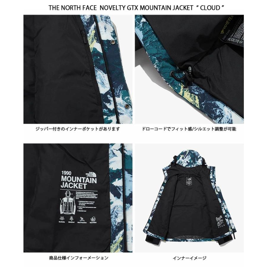 THE NORTH FACE ノースフェイス マウンテンパーカー ゴアテックス NOVELTY GTX MOUNTAIN JACKET  マウンテンジャケット GORE-TEX CLOUD ジャケット NJ2GP50A