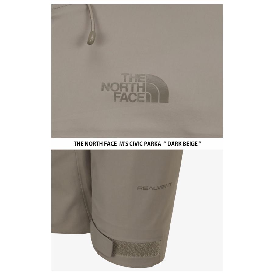THE NORTH FACE ノースフェイス ナイロンジャケット M'S CIVIC PARKA シビック パーカー ジャケット フーディ フード付き ロゴ メンズ レディース NJ2HS01A/B/Cの画像