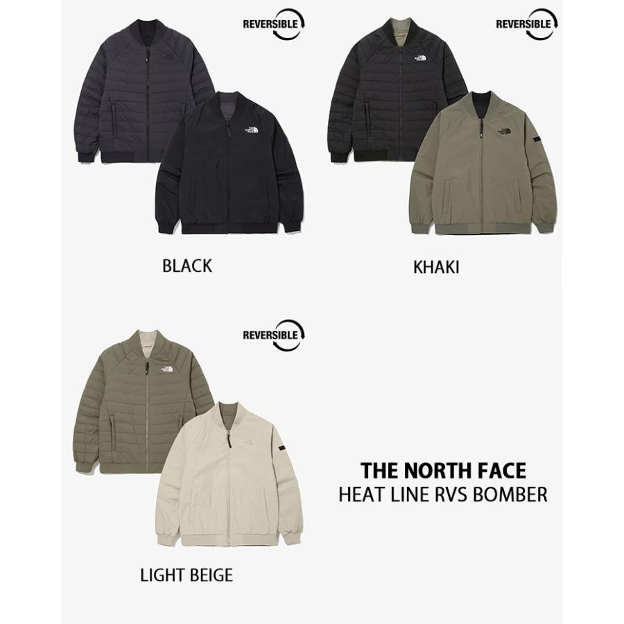 THE NORTH FACE ノースフェイス ボンバー ジャケット HEAT LINE RVS BOMBER リバーシブル ボンバー ジャケット MA1 NJ3NN01｜snkrs-aclo｜02