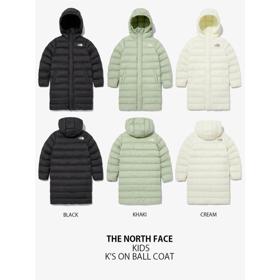 THE NORTH FACE ノースフェイス キッズ パディングジャケット K'S ON BALL COAT オンボール コート ジャケット ロング丈 男の子 女の子 子供用 NJ3NN56S/T/U｜snkrs-aclo｜05