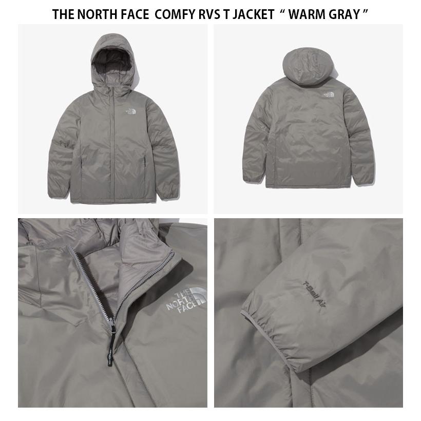 THE NORTH FACE ノースフェイス パディングジャケット COMFY RVS T JACKET コンフィ リバーシブル ジャケット フーディ ロゴ メンズ レディース NJ3NN62J/K/L｜snkrs-aclo｜08