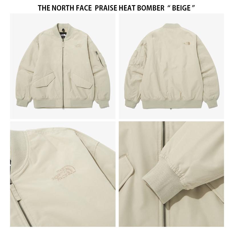 日本最大の THE NORTH FACE ノースフェイス ボンバージャケット PRAISE HEAT BOMBER ブルゾン MA-1 MA1 ノーカラージャケット ロゴ カジュアル NJ3NP01A/B/C NJ3NP53A/B/C