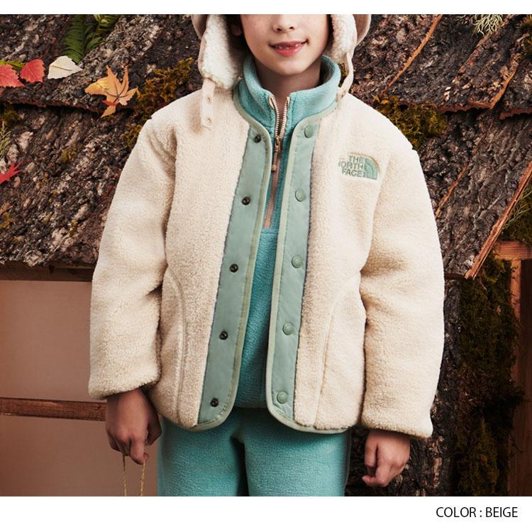 THE NORTH FACE ノースフェイス キッズ フリースジャケット K'S FURRY HEAT RVS CARDIGAN フューリー ヒート リバーシブル カーディガン 子供用 NJ3NP54S/T/U｜snkrs-aclo｜05