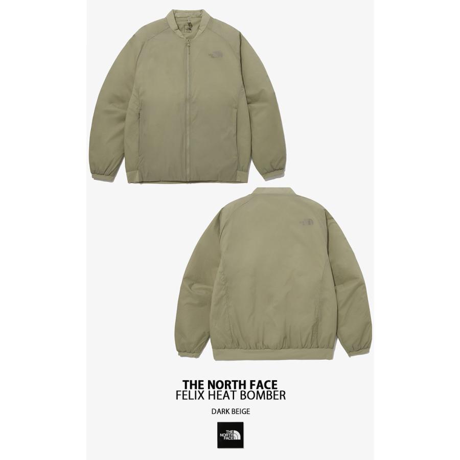 THE NORTH FACE ノースフェイス ボンバージャケット FELIX HEAT BOMBER ブルゾン ジャケット MA-1 パディングジャケット BLACK BEIGE NAVY NJ3NP72A/B/C｜snkrs-aclo｜08