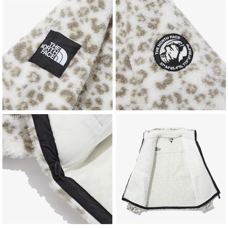 THE NORTH FACE ノースフェイス フリースジャケット NOVELTY RIMO FLEECE JACKET ノベルティ リモ フリース ジャケット ボア ヒョウ柄 男性用 女性用 NJ4FN51J/K｜snkrs-aclo｜05