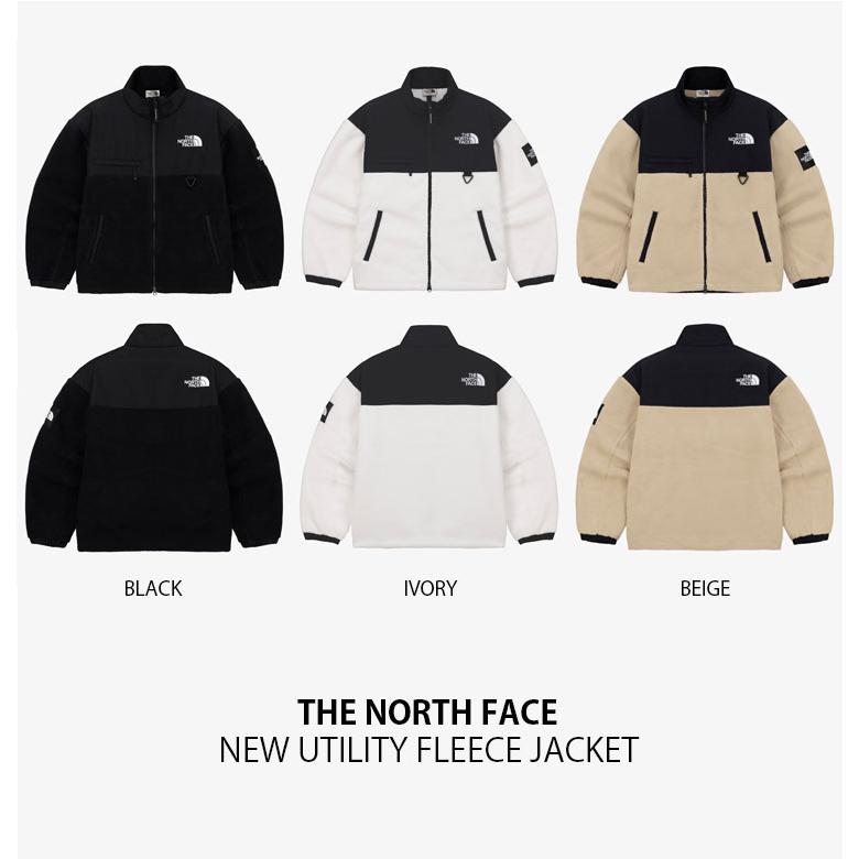 THE NORTH FACE ノースフェイス フリースジャケット NEW UTILITY FLEECE JACKET ニュー ユーティリティ フリース  ジャケット メンズ レディース NJ4FQ52J/K/L