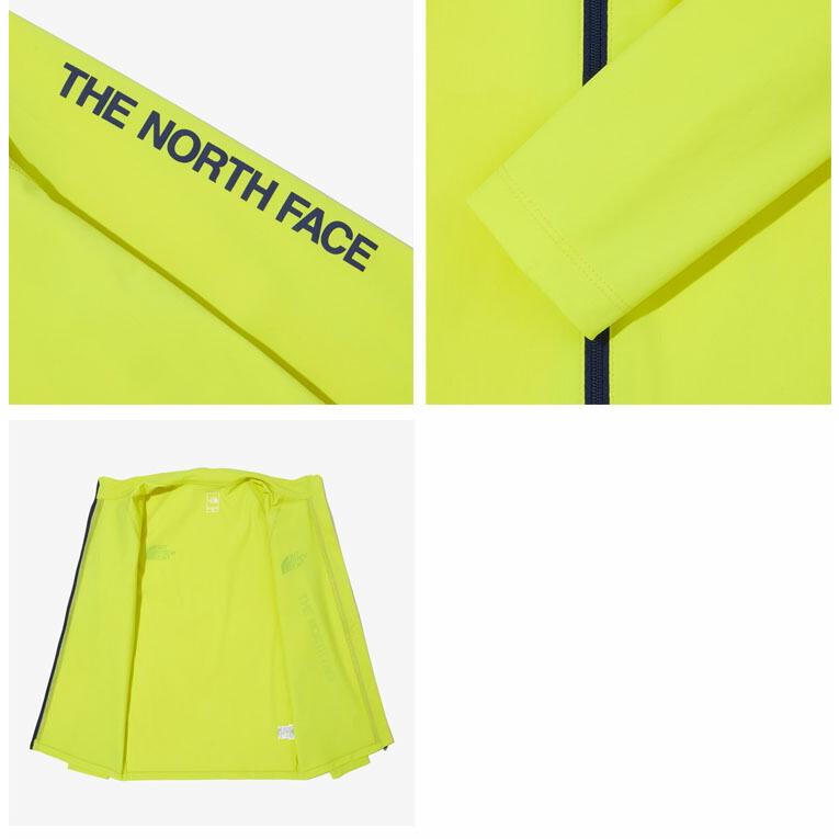 THE NORTH FACE ノースフェイス キッズ ラッシュガード K'S SUMMERLAND RASHGUARD UVカット ジップアップ 水着 スタンドネック 子供用  NJ5JN04｜snkrs-aclo｜04