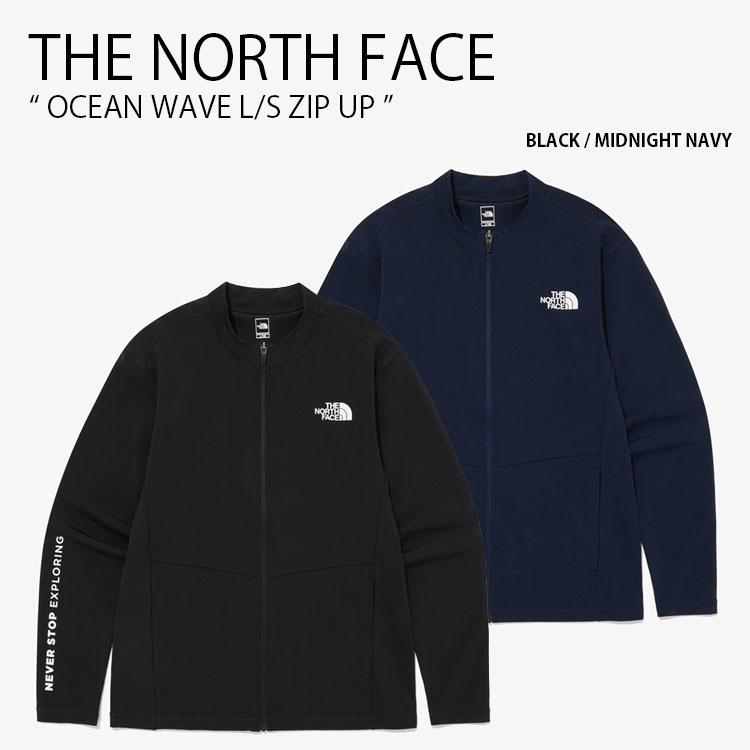THE NORTH FACE ノースフェイス ラッシュガード OCEAN WAVE L/S ZIP UP 水着 ジャケット スイムウェア メンズ レディース NJ5JQ18A/B THE NORTH FACE（ザ ノースフェイス） ノースフェイス ラッシュガード