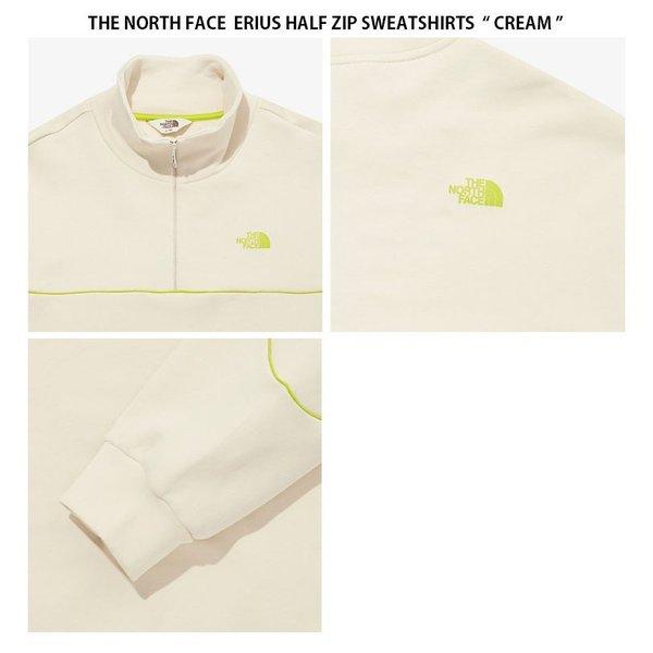 THE NORTH FACE ノースフェイス スウェット ERIUS HALF ZIP SWEATSHIRTS トレーナー プルオーバー メンズ レディース ウィメンズ 男性用 女性用 NM5ML56J/K｜snkrs-aclo｜04