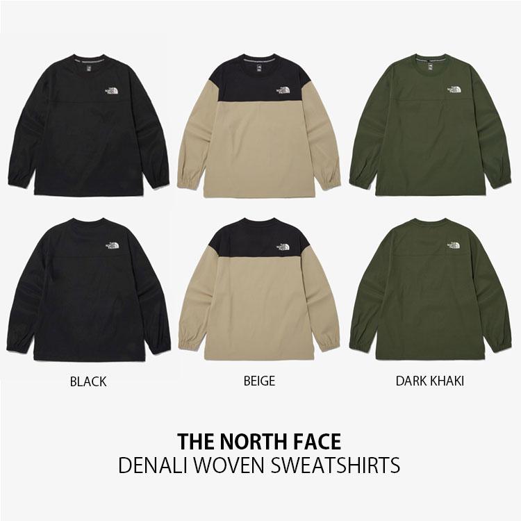 THE NORTH FACE ノースフェイス スウェット DENALI WOVEN SWEATSHIRTS ウーブン スウェットシャツ トレーナー メンズ レディース 男性用 女性用 NM5MN54A/B/C|snkrs-aclo|02