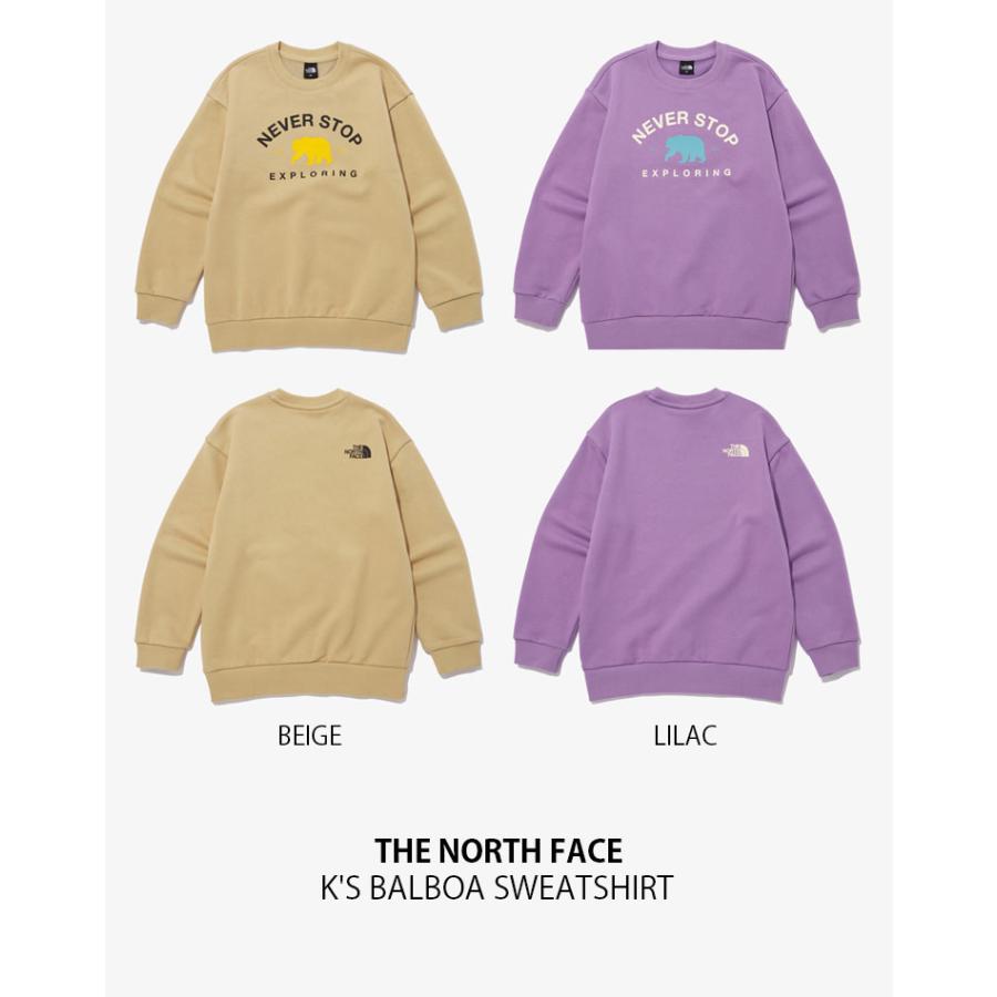 THE NORTH FACE ノースフェイス キッズ スウェット K'S BALBOA