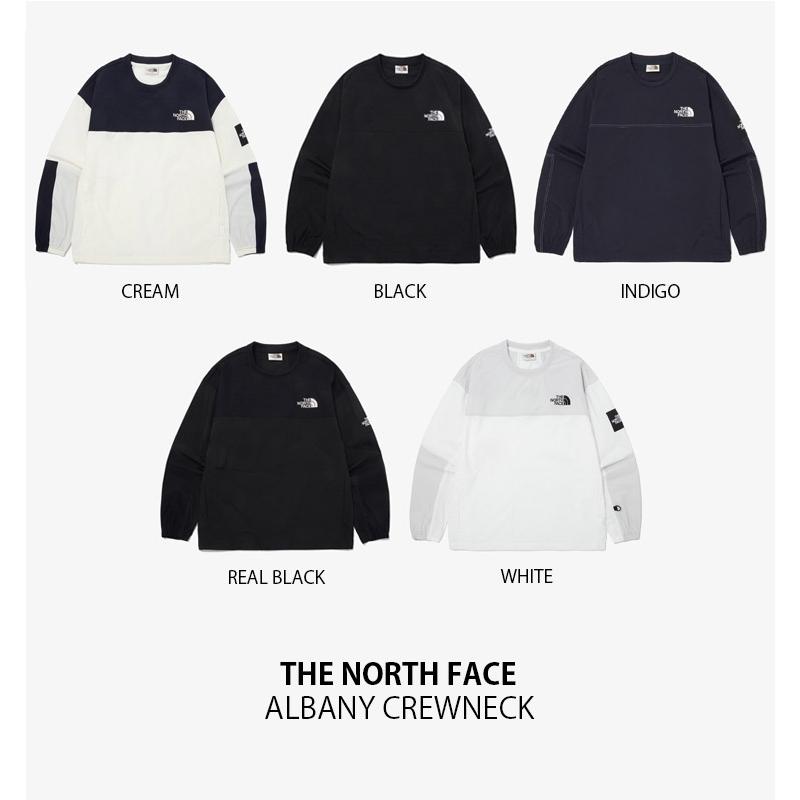 THE NORTH FACE ノースフェイス スウェット ALBANY CREWNECK THE NORTH FACE ノースフェイス スウェット ALBANY CREWNECK