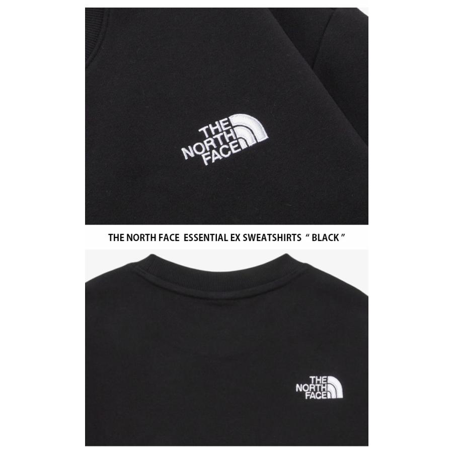 THE NORTH FACE ノースフェイス スウェット ESSENTIAL EX SWEATSHIRTS エッセンシャル スウェットシャツ トレーナー 長袖 メンズ レディース NM5MP10A/B/C/D｜snkrs-aclo｜07