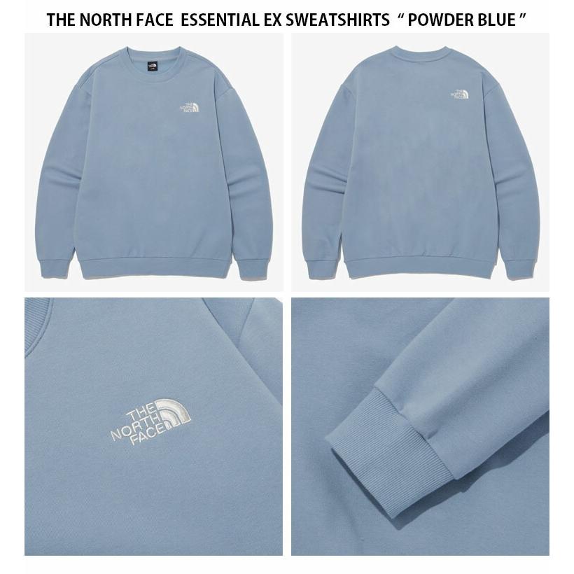 THE NORTH FACE ノースフェイス スウェット ESSENTIAL EX SWEATSHIRTS エッセンシャル スウェットシャツ トレーナー 長袖 メンズ レディース NM5MP10A/B/C/D｜snkrs-aclo｜11