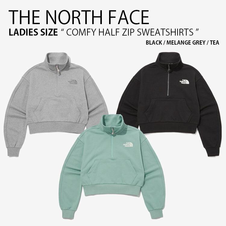 THE NORTH FACE ノースフェイス レディース スウェット COMFY HALF ZIP