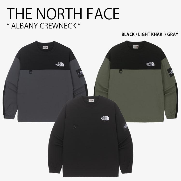 THE NORTH FACE ノースフェイス スウェット ALBANY CREWNECK THE NORTH FACE ノースフェイス スウェット ALBANY CREWNECK