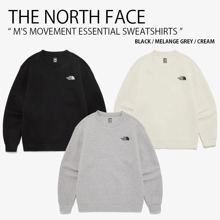 THE NORTH FACE ノースフェイス スウェット M’S MOVEMENT ESSENTIAL SWEATSHIRTS スウェットシャツ メンズ レディース NM5MQ53A/B/C THE NORTH FACE（ザ ノースフェイス） ノースフェイス スウェット M'S