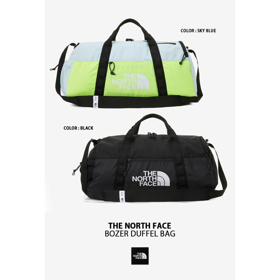 THE NORTH FACE ノースフェイス ボストンバッグ BOZER DUFFEL BAG 32L ドラムバッグ スポーツバッグ 旅行バッグ BLUE BLACK 2WAY バッグ かばん NN2FP32A/B｜snkrs-aclo｜04