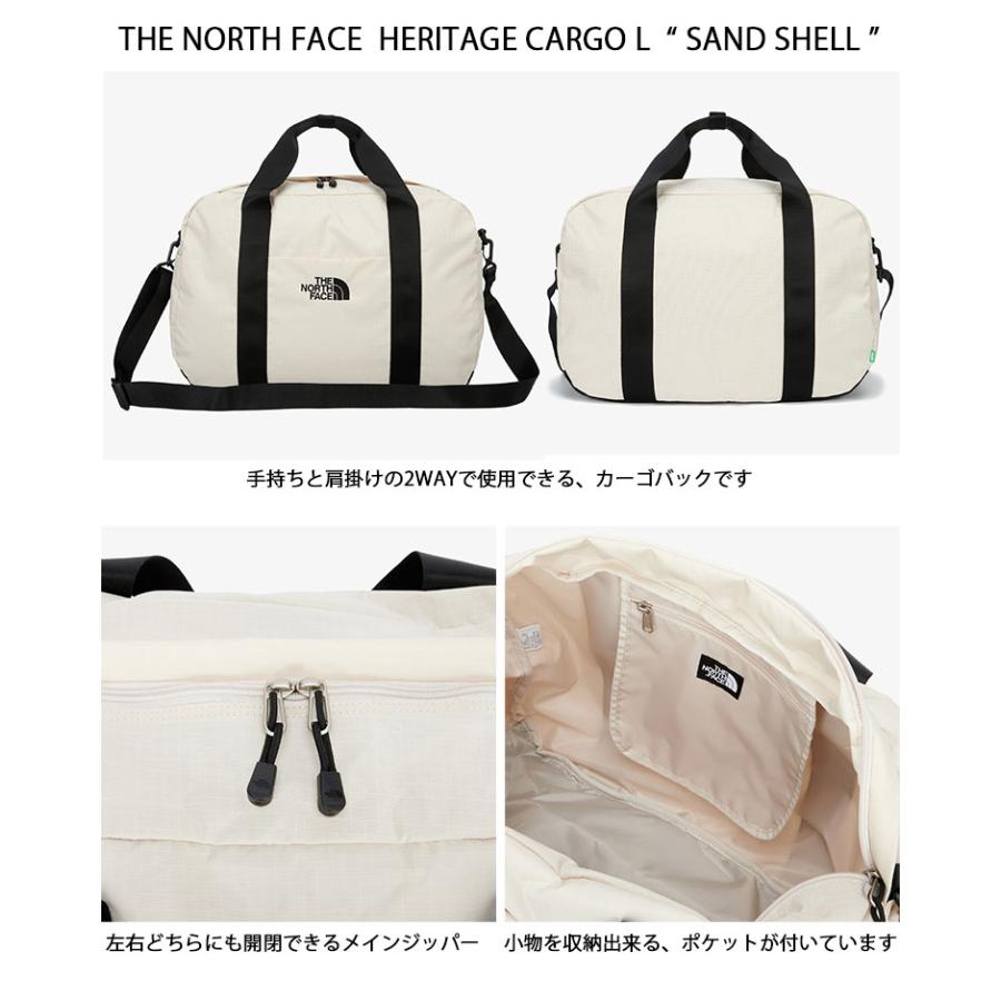 THE NORTH FACE ノースフェイス カーゴバッグ HERITAGE CARGO L ボストンバッグ トラベルバッグ SAND BLACK BLUE ビジネスバッグ バッグ NN2FQ02A/B/C｜snkrs-aclo｜07