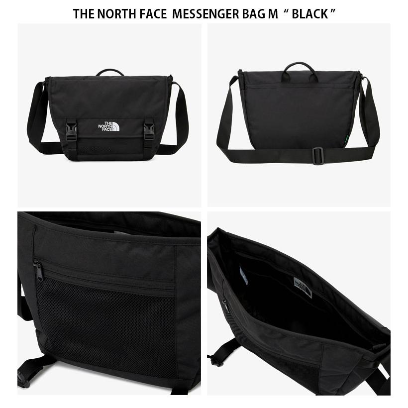 THE NORTH FACE ノースフェイス ショルダーバッグ MESSENGER BAG M メッセンジャー バッグ クロスバッグ A4収納 ロゴ メンズ レディース NN2PQ01J/K/L｜snkrs-aclo｜06