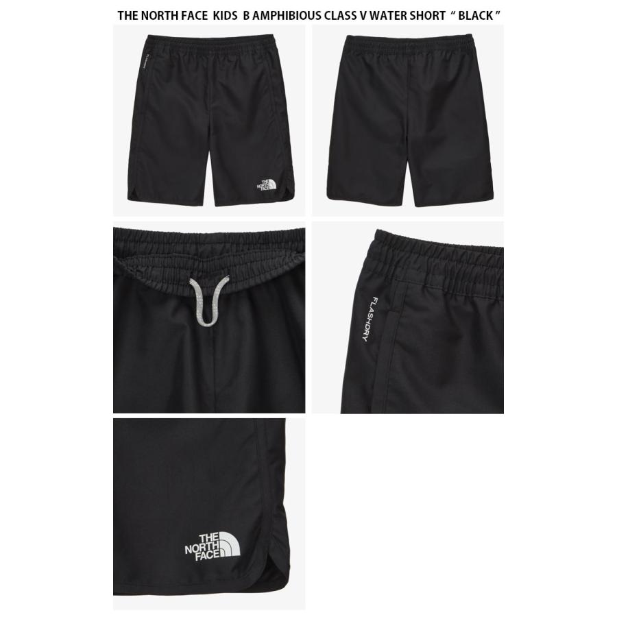 THE NORTH FACE ノースフェイス キッズ 水着 B AMPHIBIOUS CLASS V WATER SHORT ウォーターショーツ ショートパンツ ズボン 子供用 男の子 女の子 NS6NN20S/T｜snkrs-aclo｜03