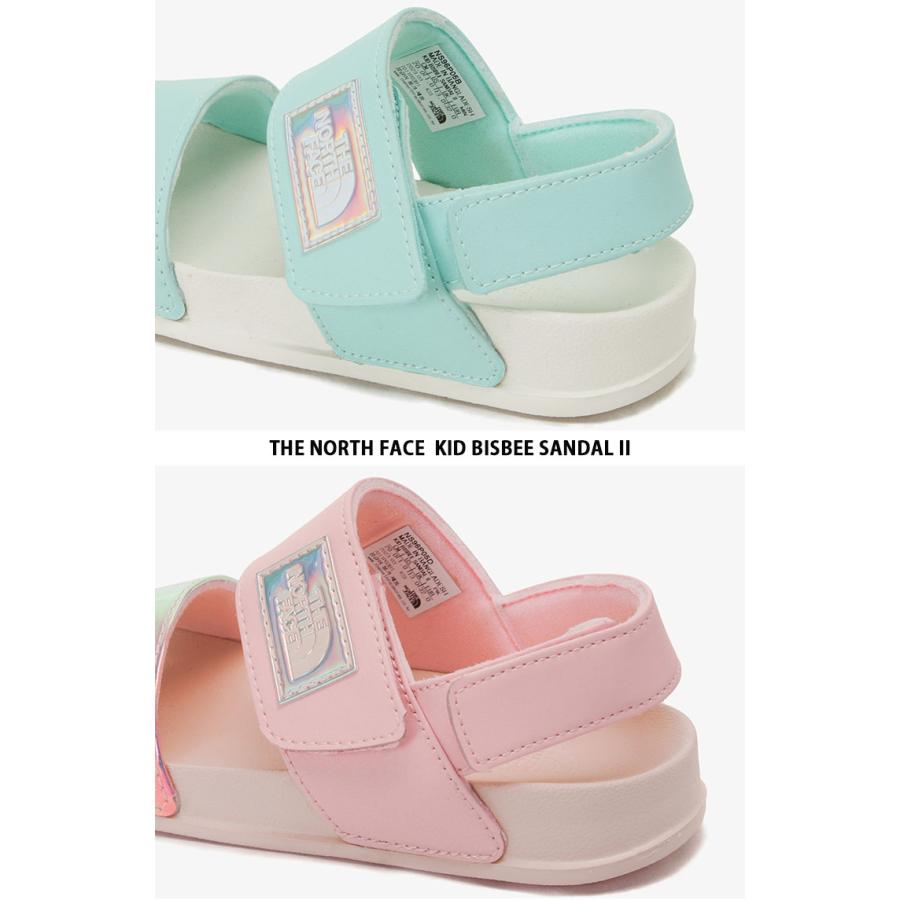 THE NORTH FACE ノースフェイス キッズ サンダル KID BISBEE SANDAL II サンダル スポーツサンダル MINT NAVY PINK BLACK スポサン サイズ調整 NS96P05A/B/C/D｜snkrs-aclo｜07