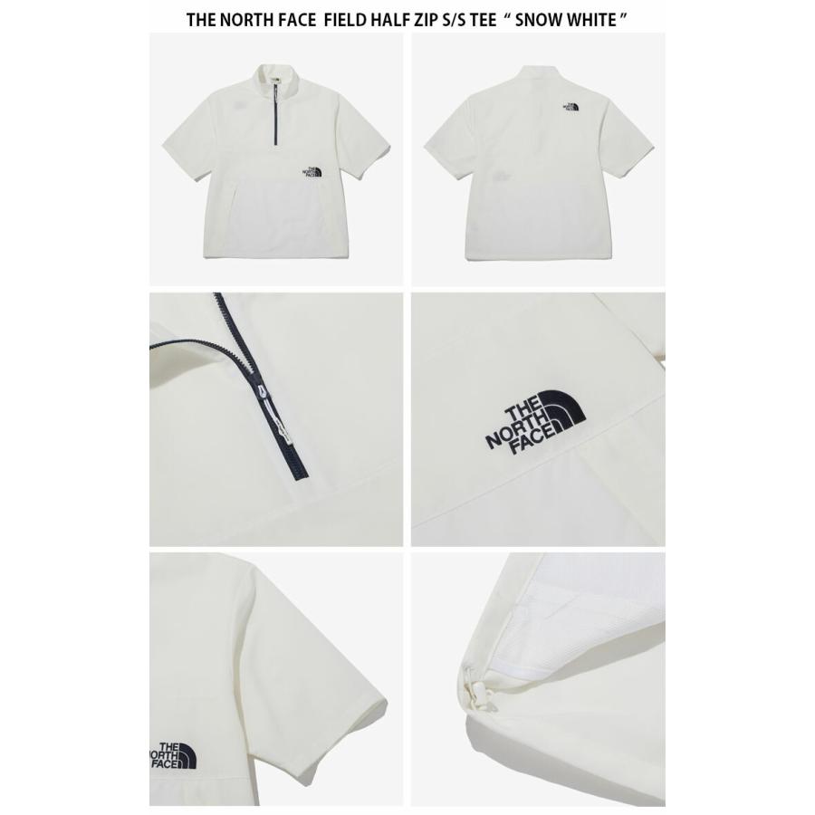 THE NORTH FACE ノースフェイス Tシャツ FIELD HALF ZIP S/S TEE THE NORTH FACE ノースフェイス Tシャツ FIELD HALF ZIP S/S TEE