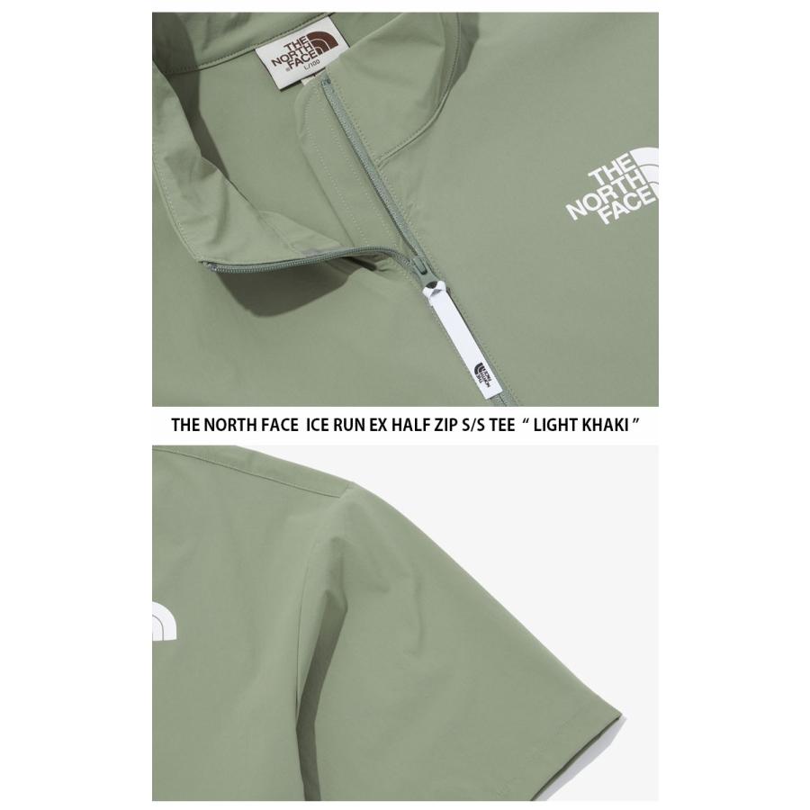 THE NORTH FACE ノースフェイス Tシャツ ICE RUN EX HALF ZIP S THE NORTH FACE ノースフェイス Tシャツ ICE RUN EX HALF ZIP S
