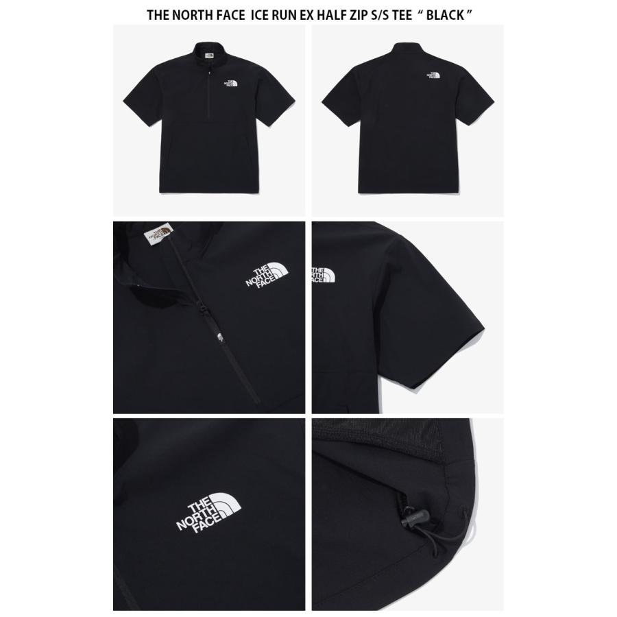 THE NORTH FACE ノースフェイス Tシャツ ICE RUN EX HALF ZIP S THE NORTH FACE ノースフェイス Tシャツ ICE RUN EX HALF ZIP S