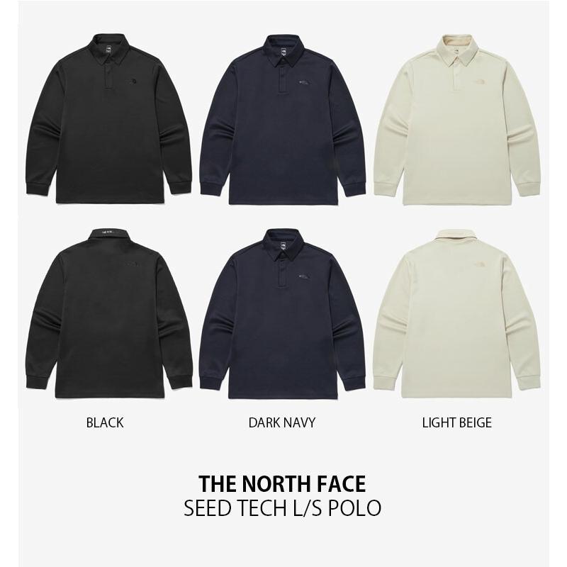 THE NORTH FACE ノースフェイス ポロシャツ SEED TECH L/S POLO THE NORTH FACE ノースフェイス ポロシャツ SEED TECH L/S POLO