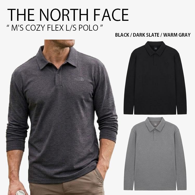 【こんにちは】THE NORTH FACE 長袖カットソー&ポロシャツ THE NORTH FACE（ザ ノースフェイス） ノースフェイス ポロシャツ M'S