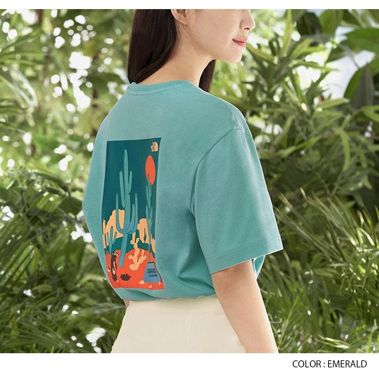 THE NORTH FACE ノースフェイス Tシャツ ENJOY HIKE S/S R/TEE