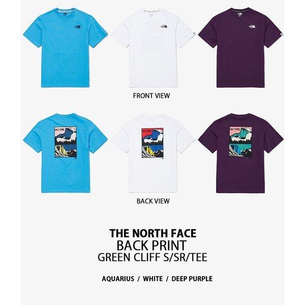 THE NORTH FACE ノースフェイス Tシャツ GREEN CLIFF S/S R/TEE ティーシャツ 半袖 ショートスリーブ メンズ レディース ウィメンズ 男性用 女性用 NT7UN10K/L/M｜snkrs-aclo｜02