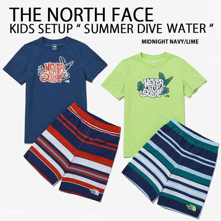 THE NORTH FACE ノースフェイス キッズ セットアップ K'S SUMMER DIVE WATER SET Tシャツ 水着 ハーフパンツ  UVカット 冷感素材 インナーパンツ付き NT7UP14V/T : tnf-nt7up14vt : セレクトショップ a-clo - 通販 -