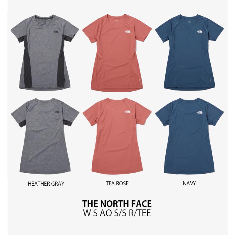 THE NORTH FACE ノースフェイス レディース Tシャツ W'S AO S/S R/TEE エイオー ショートスリーブ ティーシャツ 半袖 カットソー ロゴ 女性用 NT7UP30A/B/C｜snkrs-aclo｜05