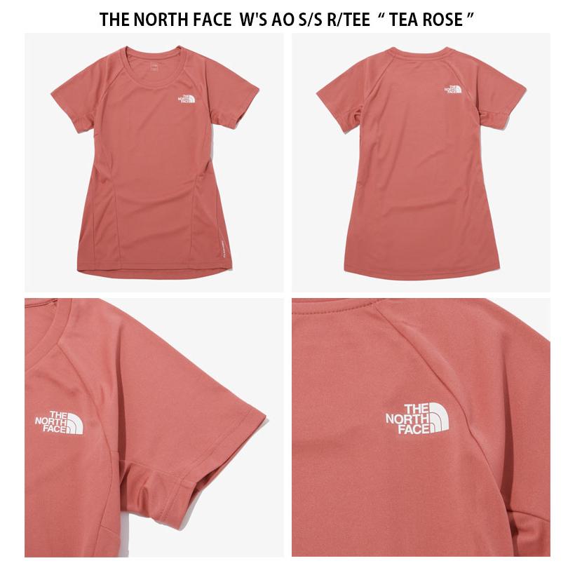 THE NORTH FACE ノースフェイス レディース Tシャツ W'S AO S/S R/TEE エイオー ショートスリーブ ティーシャツ 半袖 カットソー ロゴ 女性用 NT7UP30A/B/C｜snkrs-aclo｜08