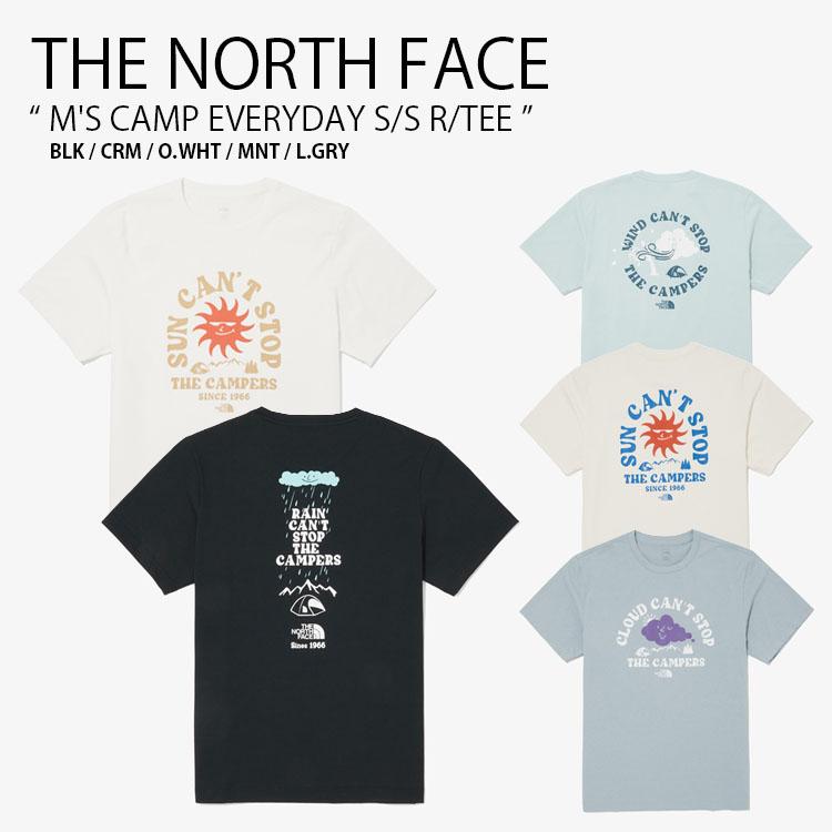 THE NORTH FACE ノースフェイス Tシャツ M’S CAMP EVERYDAY S/S R/TEE ティーシャツ 半袖 メンズ レディース NT7UQ14A/B/C/D/E THE NORTH FACE（ザ ノースフェイス） ノースフェイス Tシャツ M'S