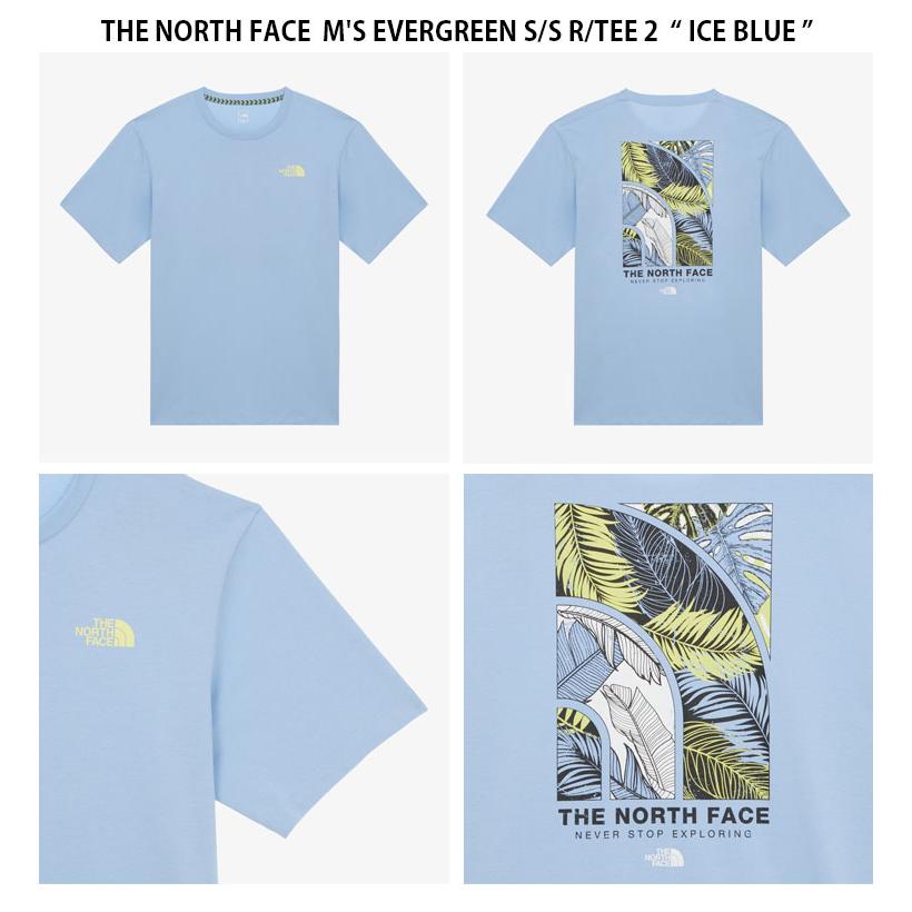 THE NORTH FACE ノースフェイス Tシャツ M’S EVERGREEN S/S R/TEE 2 ティーシャツ 半袖 カットソー メンズ レディース NT7UR52A/B/C THE NORTH FACE（ザ ノースフェイス） ノースフェイス Tシャツ M'S