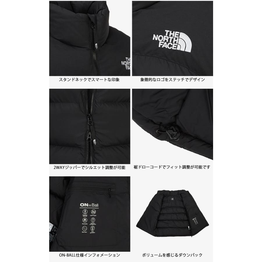 THE NORTH FACE ダウンベスト ブラック/ブラウン THE NORTH FACE（ザ ノースフェイス） ノースフェイス ダウンベスト