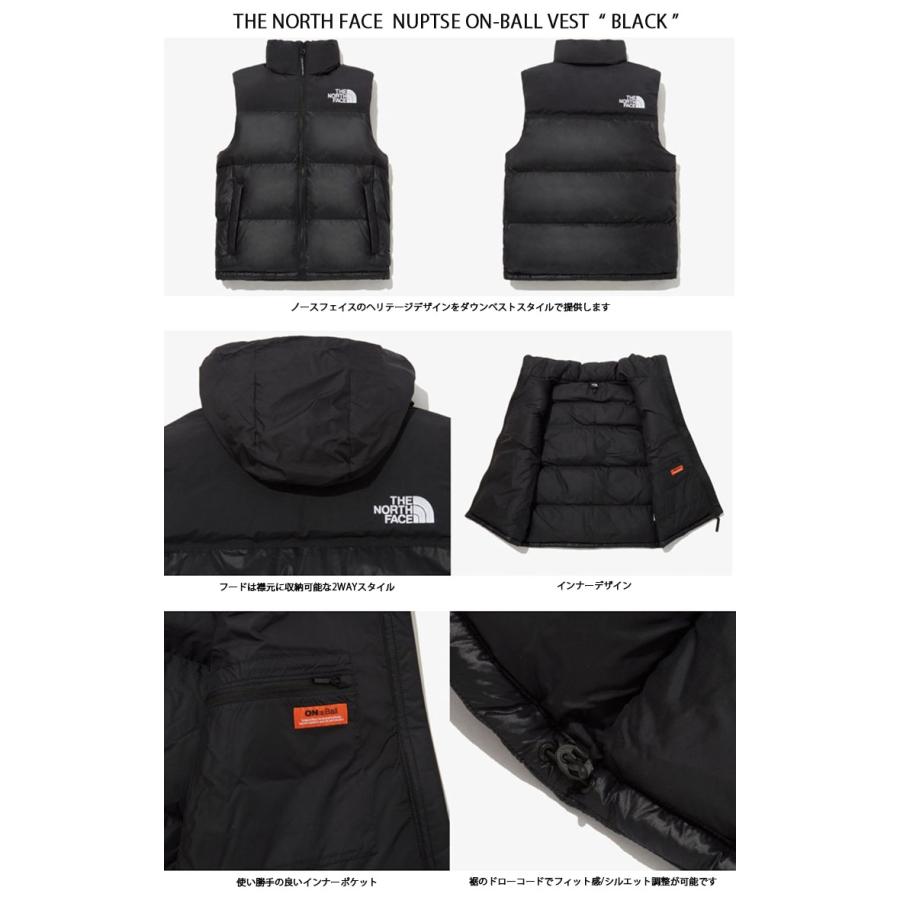 THE NORTH FACE ノースフェイス ダウン ベスト NUPTSE ON BALL THE NORTH FACE ノースフェイス ダウン ベスト NUPTSE ON BALL