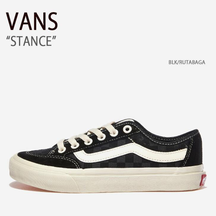 ぱん VANS（ヴァンズ） バンズ スニーカー STANCE BLK RUTABAGA V362 JQD