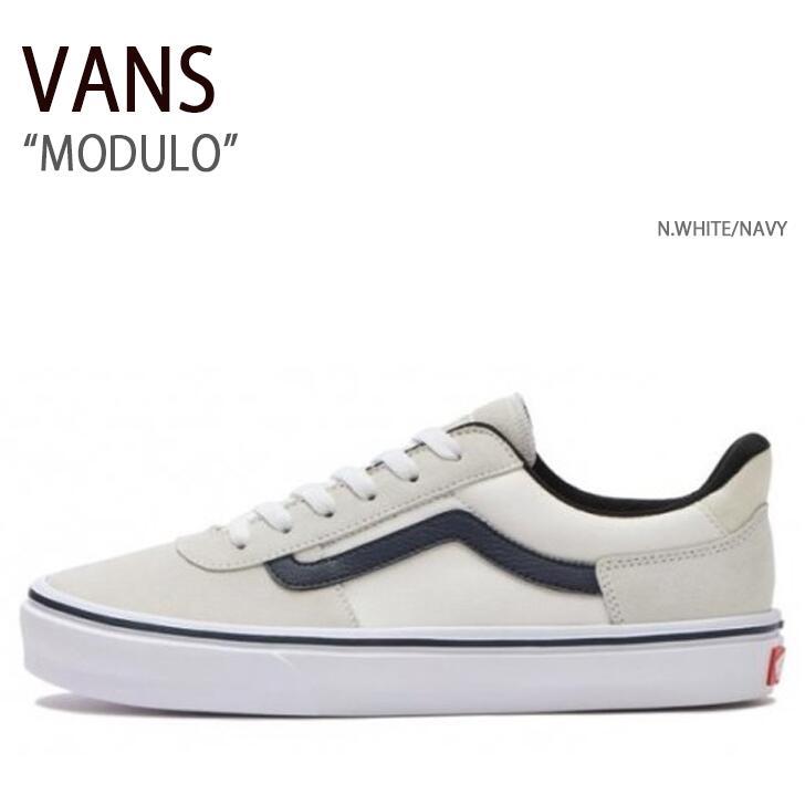 VANS スニーカー MODULO N.WHITE NAVY モデューロ ホワイト ネイビー V3838 SC VANS（ヴァンズ） バンズ スニーカー MODULO N.WHITE NAVY モデューロ