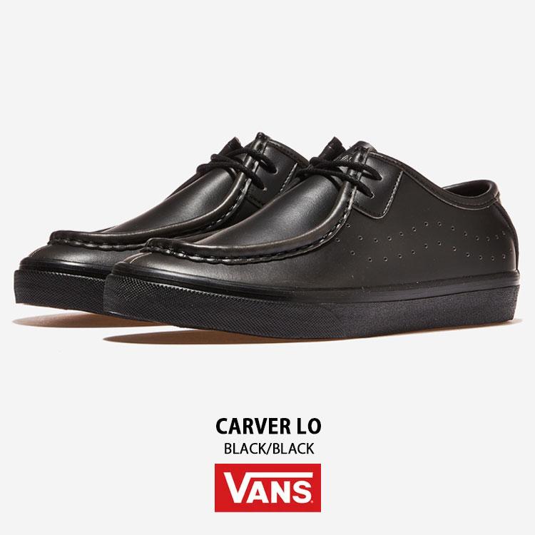 VANS（ヴァンズ） バンズ スニーカー CARVER LO BLACK BLACK V398 FT