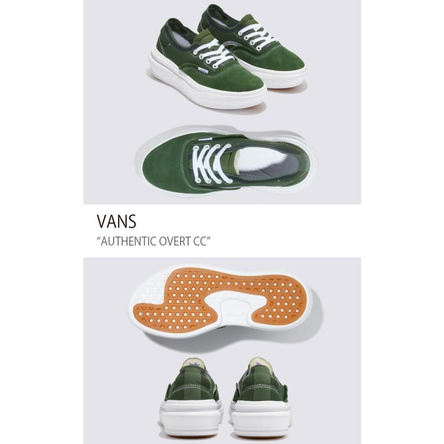 VANS バンズ スニーカー AUTHENTIC OVERT CC FOREST GREEN VANS バンズ スニーカー AUTHENTIC OVERT CC FOREST GREEN
