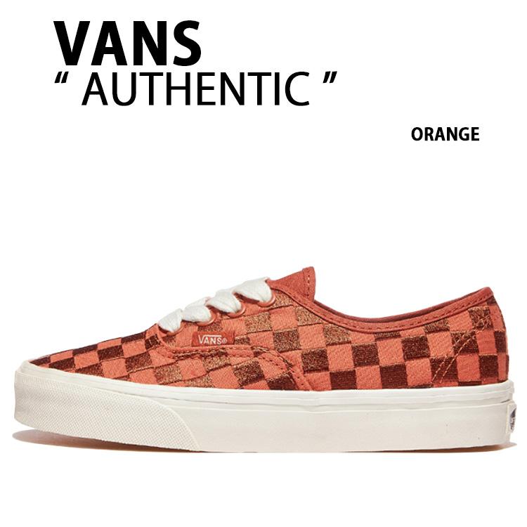 VANS（ヴァンズ） バンズ スニーカー AUTHENTIC EMBROIDERED CHECKER
