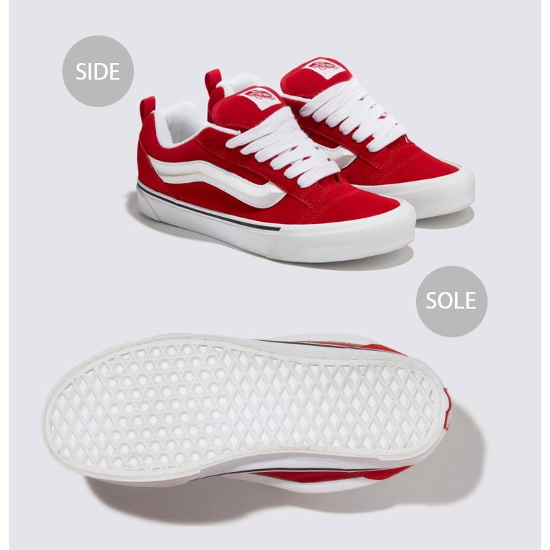 VANS バンズ スニーカー KNU SKOOL RACING RED TRUE WHITE VANS バンズ スニーカー KNU SKOOL RACING RED TRUE WHITE